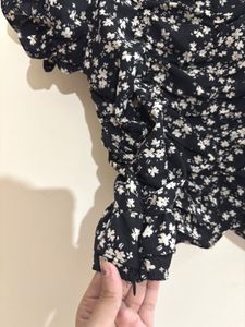 2 Set Of Floral Ruched &amp; Strap Top