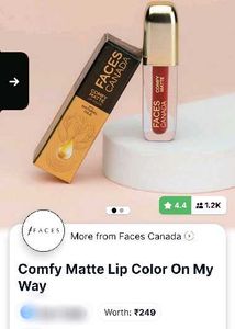 Faces Canada Comfy Matte Lip Color