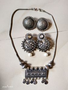 Beautiful Silver Jewellery Set 🤍🤍
