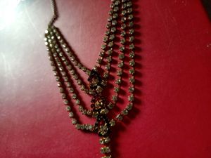 Rhinestone Headpiece/Necklace