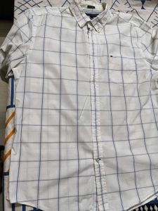 Tommy Hilfiger Men Regular Windowpane Check Shirt