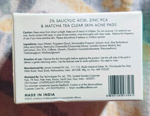 M-caffeine Acne Pads
