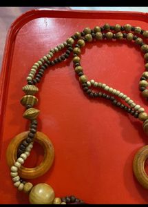 Wooden Mala From Assam