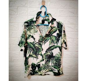 Regular Fit Half Hand H&M..Printed Shirt