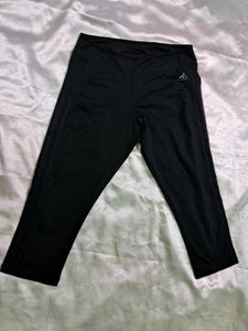 Adidas Black Training ClimaCool Capri