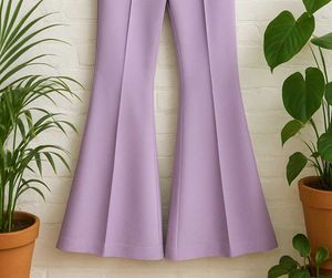 Flared Lavender Pants