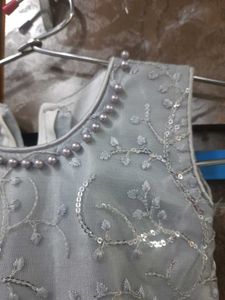 Grey Colour Frock