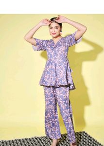 Wrap Dress.Coords For Women/Girls. Free Size