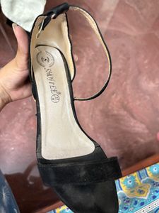 Black Block Heels