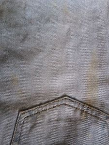 ripped blue jeans