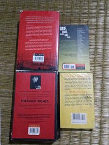 Combo Of 4 Books Agastha Christe , Sherlock Holmes