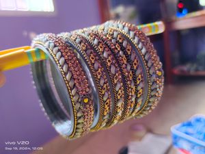 Beautiful 😻Grey Colour 🤍 Bangles 😘