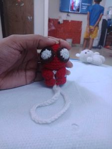Crochet Spiderman Charm