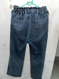 Straight Grey Jeans For Women !!!!