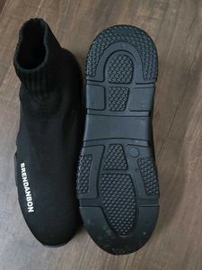 Brendanbon Men High Ankle Socks Style Sneakers