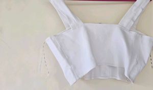 White Crop Top