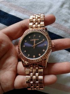 Joker &amp; Witch Rose Gold Watch