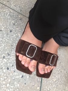 Brown Flats Embellished