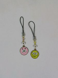 SpongeBob And Patrik Best Friends Phone Charms