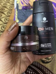 Face Wash And Cream Combo For Men