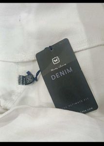 Combo Of 2 High-Waisted Jeans Grey &amp; White Jegging