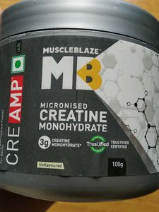 MuscleBlaze Creatine Monohydrate Unflavoured 100g