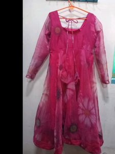 Trendy Organza Anarakali Suit 🥰