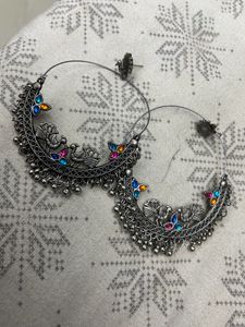 BEAUTIFUL OXIDISED EARRING