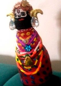 Handmade Ram Figurine