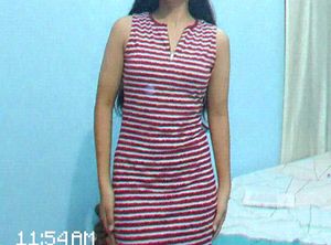 Striped bodycon 🪩