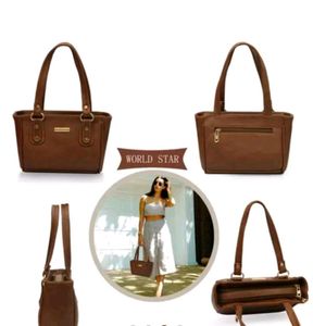 Elegant Brown Tote Bag