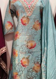 Floral Print Kurta Set
