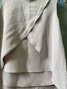 Sleeveless Layered Top