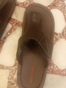 Aerowalk Brown Leather Sandals