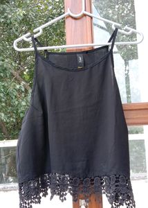 Black Crop Top