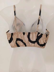 Patterned Bikini Top