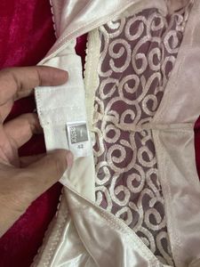 Elegant White Bra see through