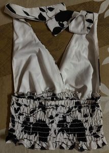 Floral Halter Top