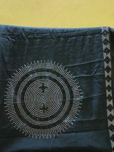 Sequence Or Stone Shawl ,Cotton Material