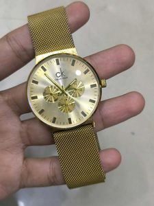 CK Gold Watch