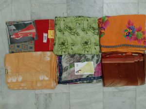 7 saree in combo