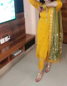 Yellow Kurta Set