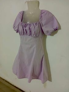 FIONA FANNY PURPLE DRESS