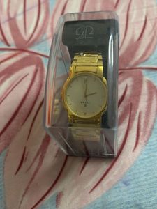 Titan Gold Watch - Classic Style