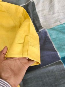 Yellow Kurta Also Wear Boys For Navratri