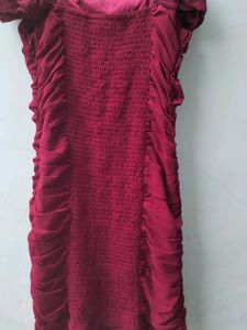 Maroon Bodycon