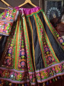 Garba Choli Black