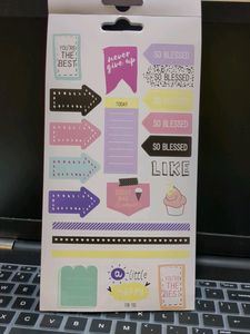 10 Sheets Of Stickers.