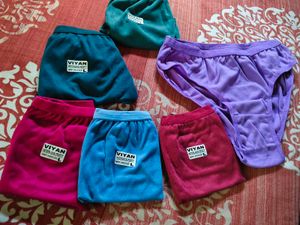 Colorful Panties Set