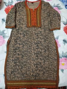 Beautiful Neck Work Kurta for Women